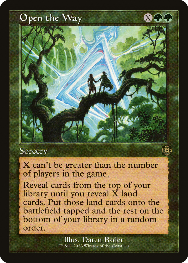 Magic: The Gathering - Open the Way Foil - March of the Machine: The Aftermath