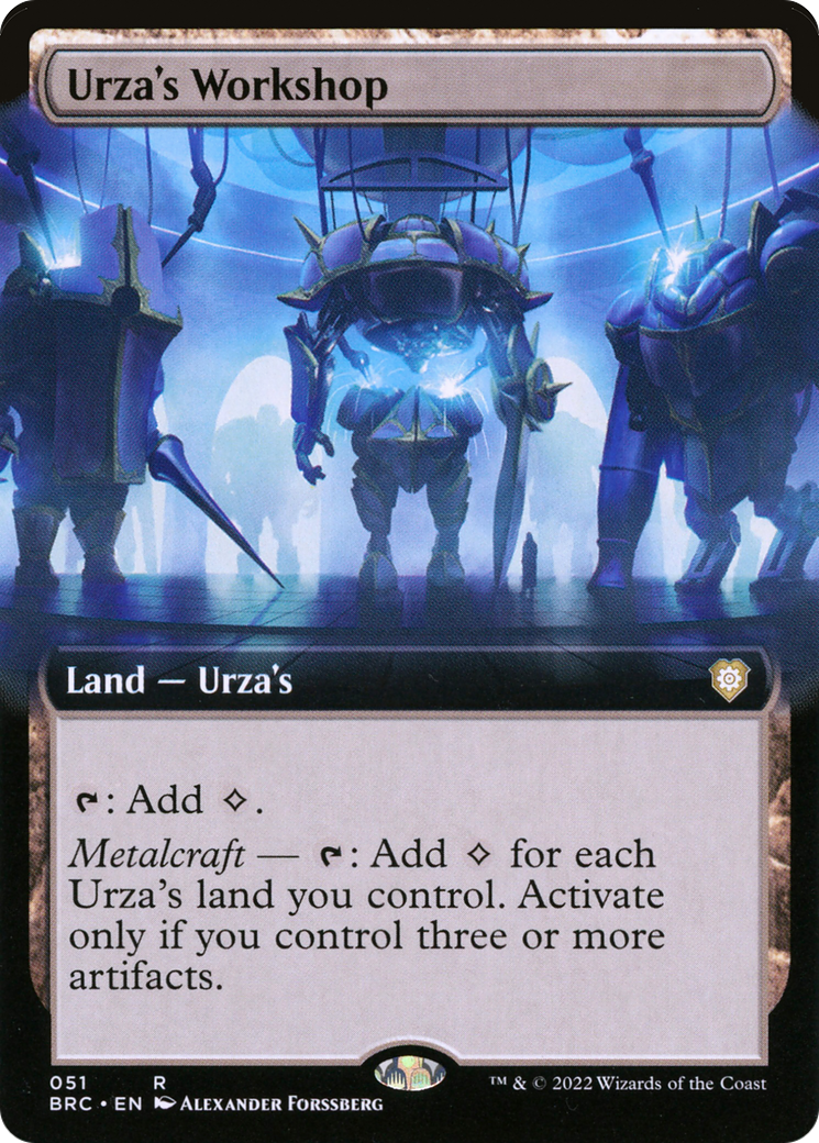 Magic: The Gathering - Urza's Workshop Foil - The Brothers' War Commander