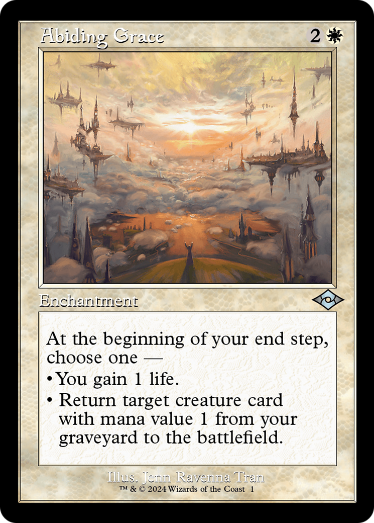 Magic: The Gathering - Abiding Grace Foil - Modern Horizons 2 Timeshifts
