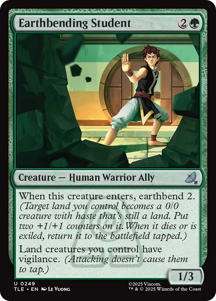 Magic: The Gathering - Earthbending Student - Avatar: The Last Airbender Eternal