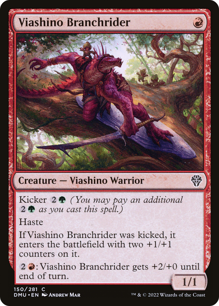Magic: The Gathering - Viashino Branchrider Foil - Dominaria United