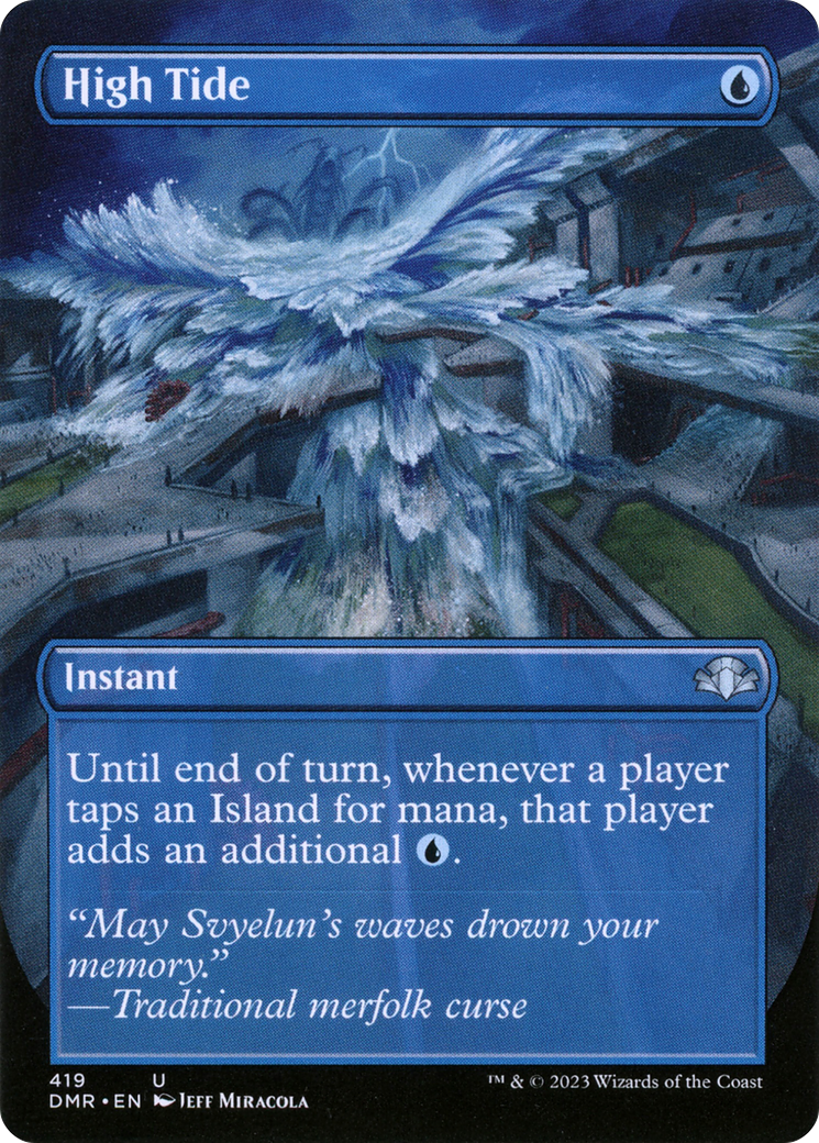 Magic: The Gathering - High Tide Foil - Dominaria Remastered