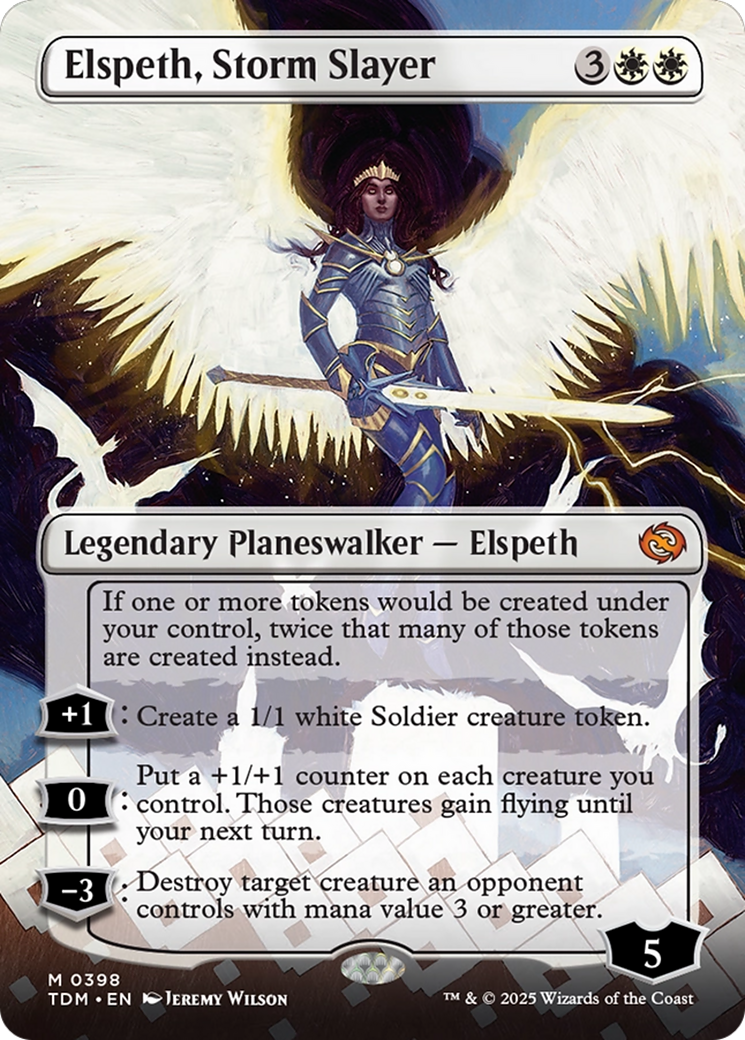 Magic: The Gathering - Elspeth, Storm Slayer - Tarkir: Dragonstorm