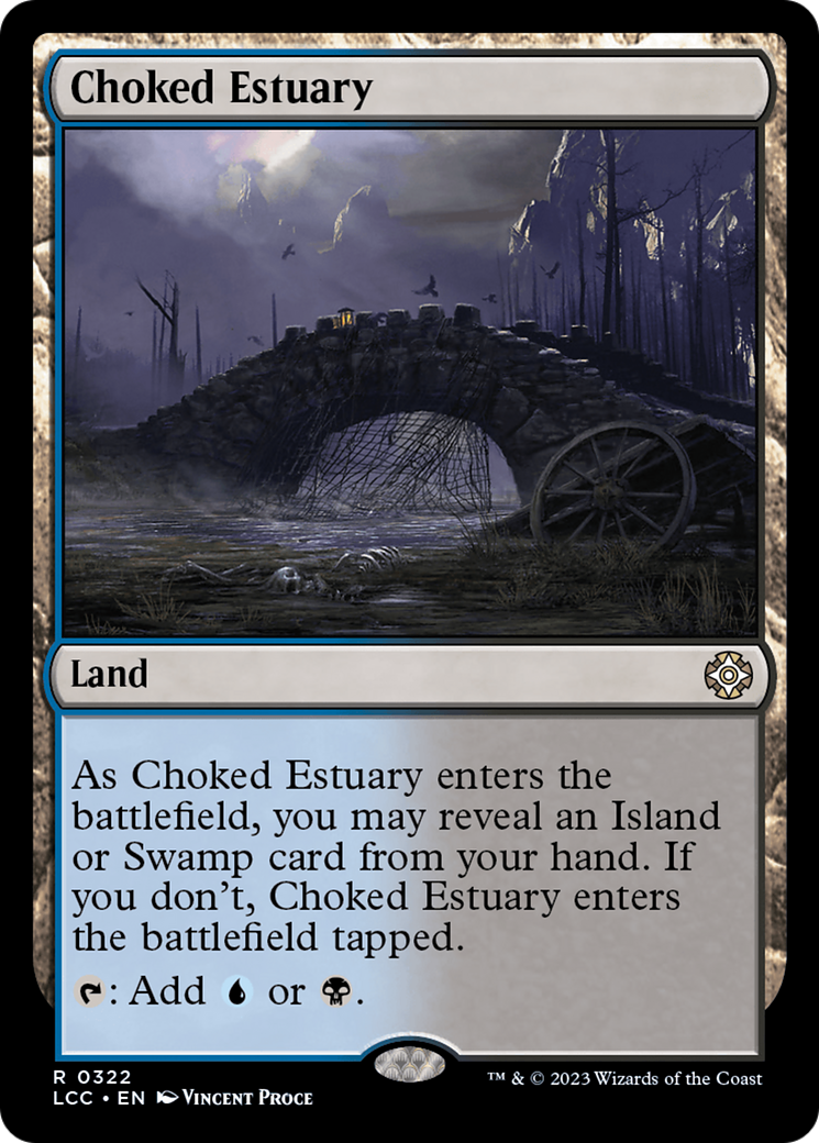 Magic: The Gathering - Choked Estuary - The Lost Caverns of Ixalan Commander