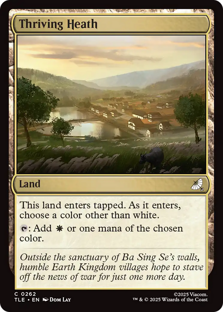 Magic: The Gathering - Thriving Heath Foil - Avatar: The Last Airbender Eternal