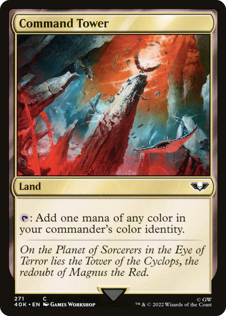 Magic: The Gathering - Command Tower - Warhammer 40000 Commander