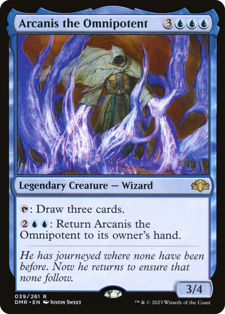 Magic: The Gathering - Arcanis the Omnipotent - Dominaria Remastered