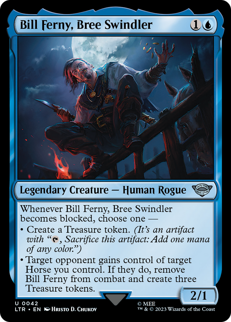 Magic: The Gathering - Bill Ferny, Bree Swindler - The Lord of the Rings: Tales of Middle-earth