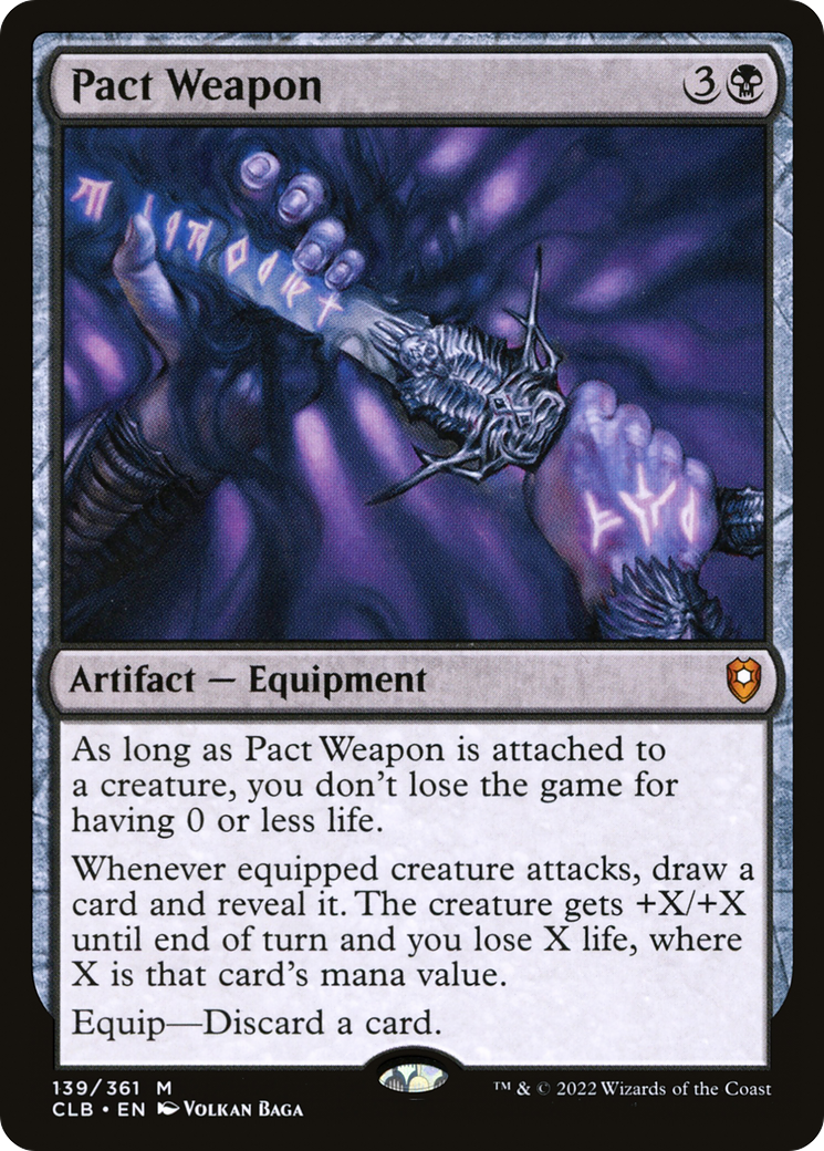 Magic: The Gathering - Pact Weapon - Commander Legends: Battle for Baldur's Gate