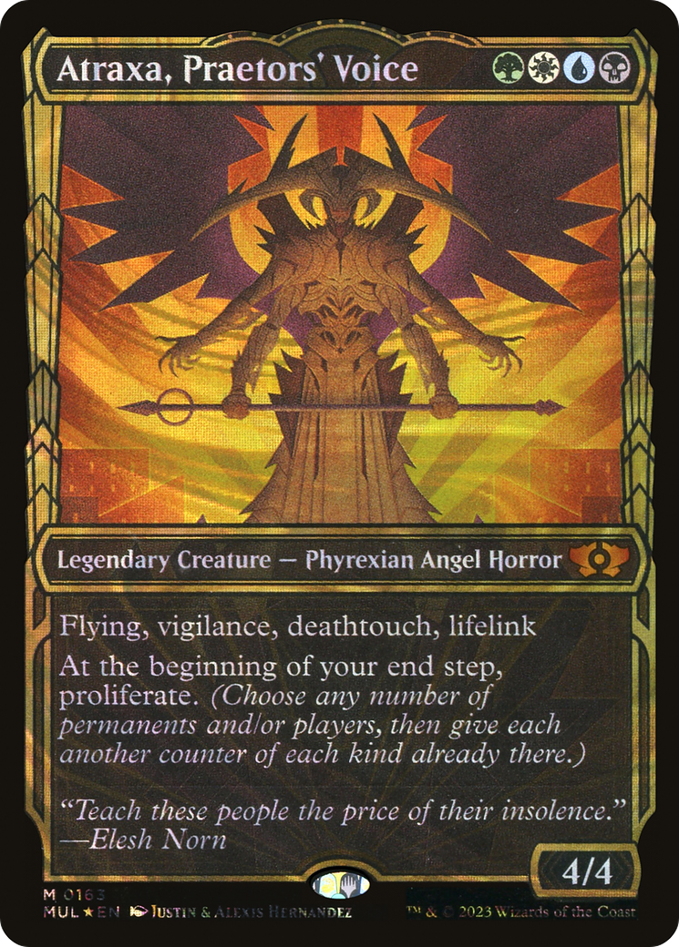 Magic: The Gathering - Atraxa, Praetors' Voice Foil - Multiverse Legends