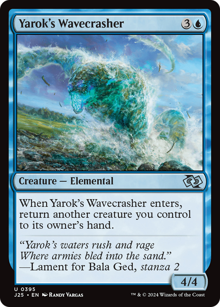 Magic: The Gathering - Yarok's Wavecrasher - Foundations Jumpstart