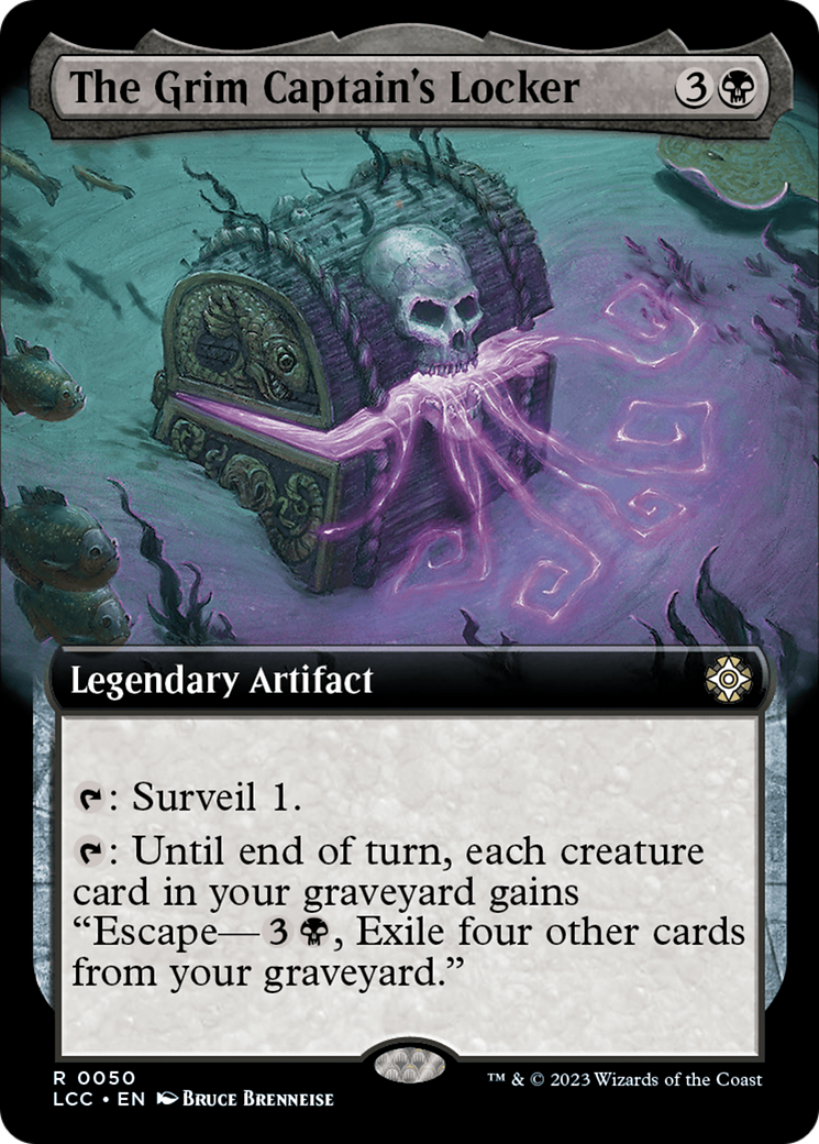 Magic: The Gathering - The Grim Captain's Locker - The Lost Caverns of Ixalan Commander