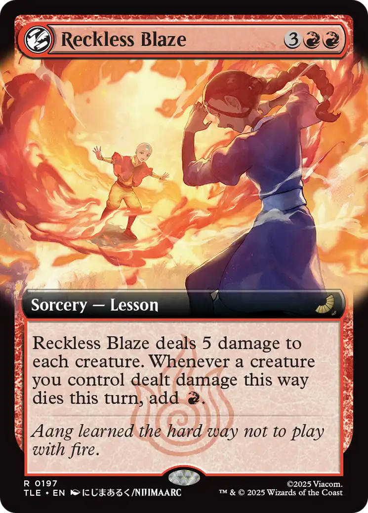 Magic: The Gathering - Reckless Blaze - Avatar: The Last Airbender Eternal