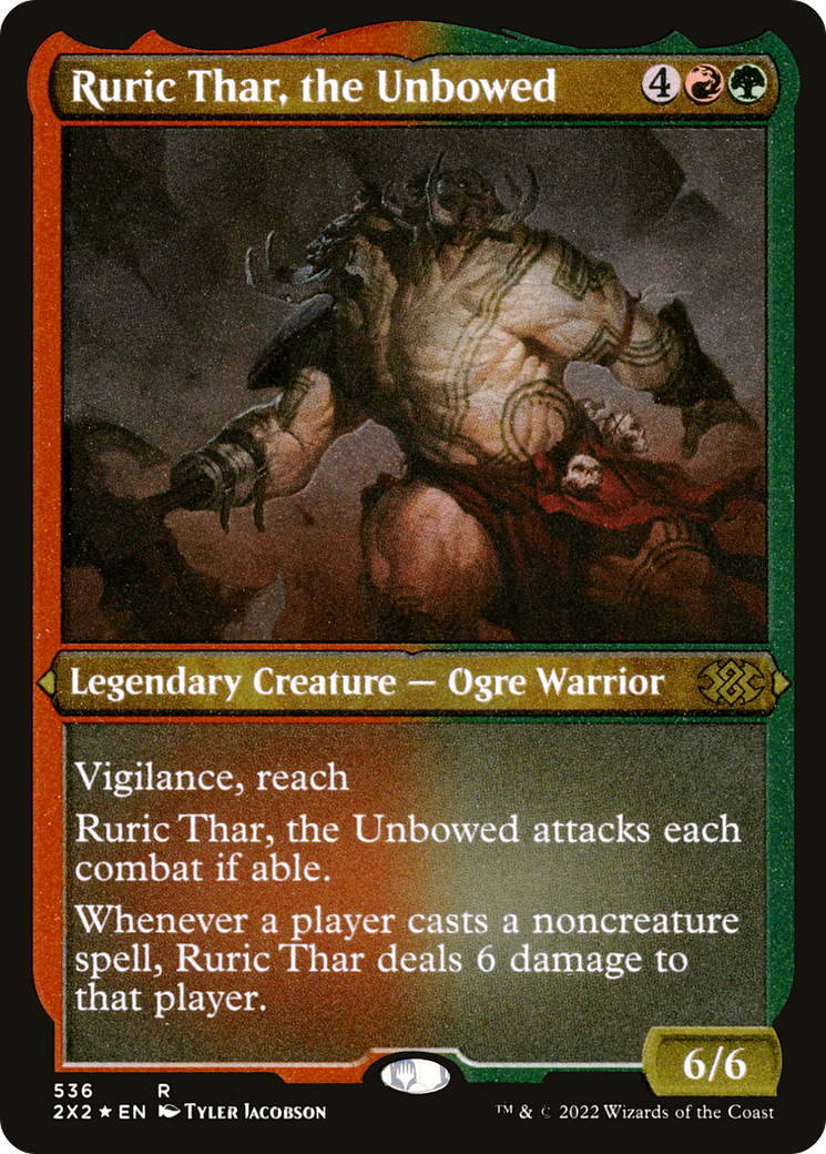Magic: The Gathering - Ruric Thar, the Unbowed Foil - Double Masters 2022