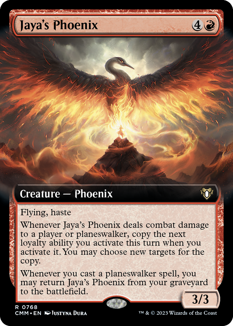 Magic: The Gathering - Jaya's Phoenix - Commander Masters