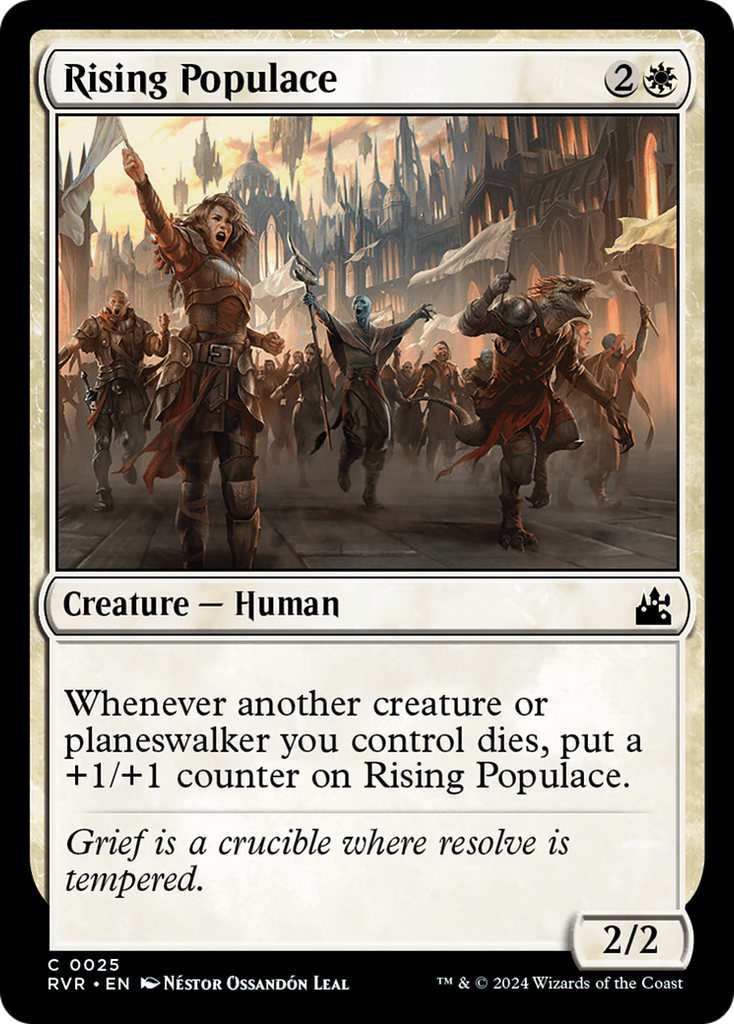 Magic: The Gathering - Rising Populace - Ravnica Remastered