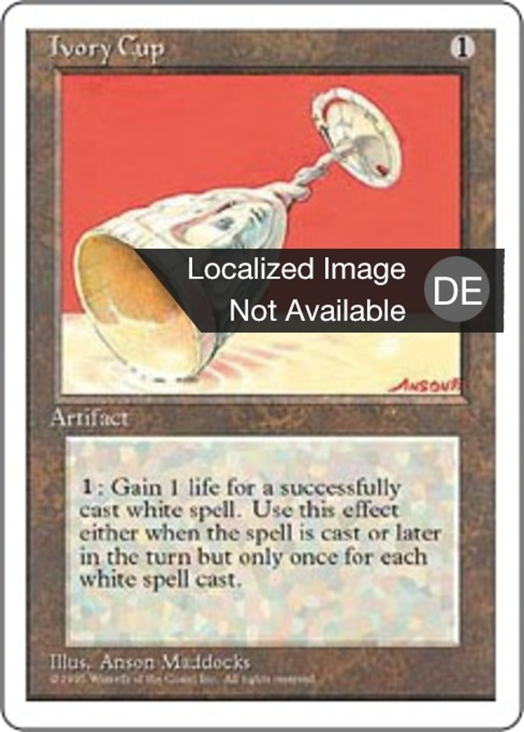 Magic: The Gathering - Elfenbeinkelch - Fourth Edition
