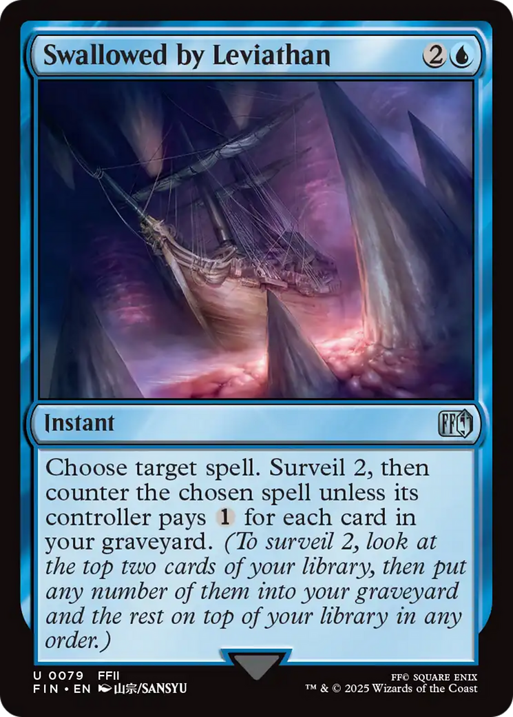 Magic: The Gathering - Swallowed by Leviathan - Final Fantasy