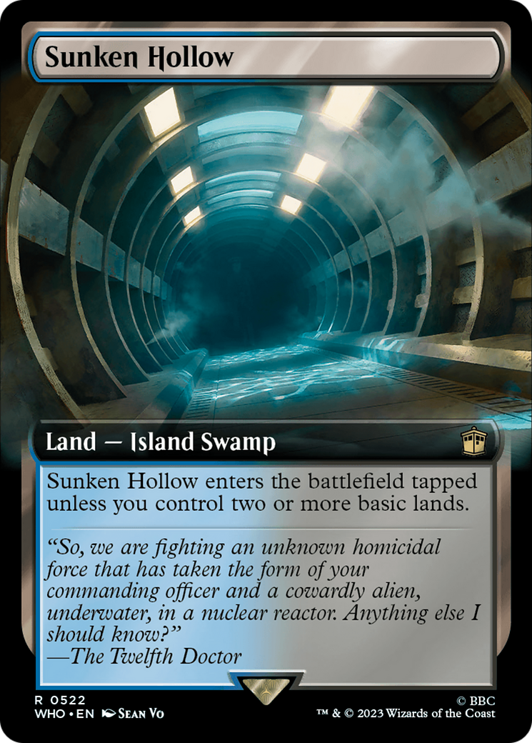 Magic: The Gathering - Sunken Hollow Foil - Doctor Who