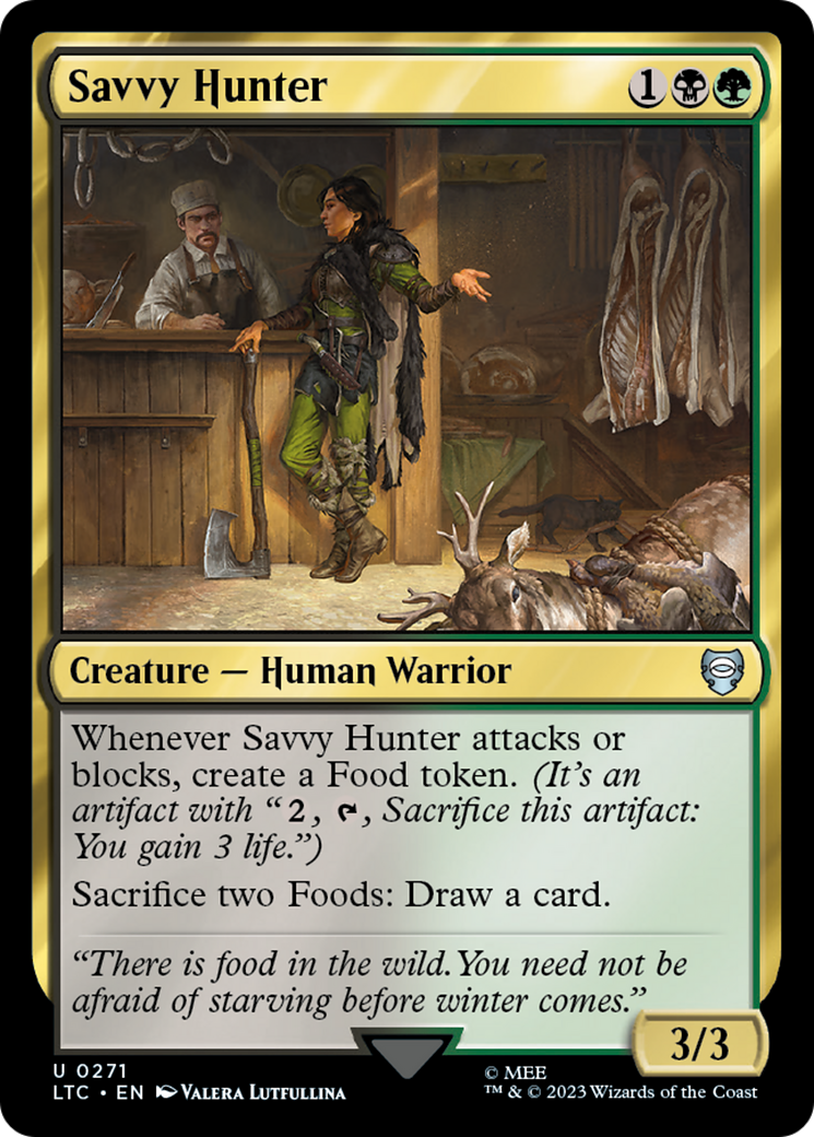 Magic: The Gathering - Savvy Hunter - Tales of Middle-earth Commander