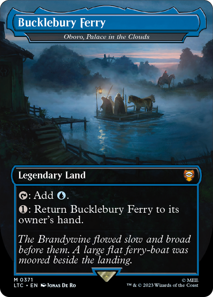 Magic: The Gathering - Oboro, Palace in the Clouds - Tales of Middle-earth Commander