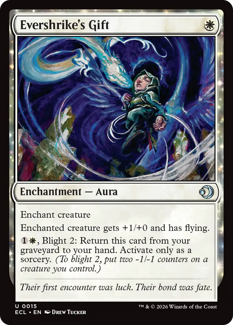 Magic: The Gathering - Evershrike's Gift Foil - Lorwyn Eclipsed