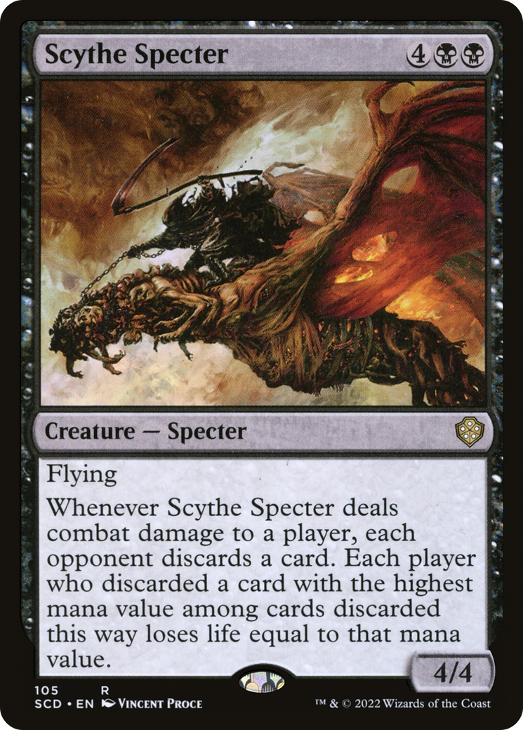 Magic: The Gathering - Scythe Specter - Starter Commander Decks