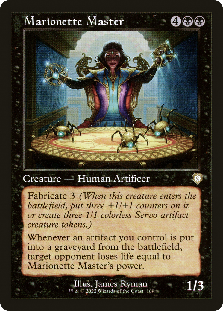 Magic: The Gathering - Marionette Master - The Brothers' War Commander