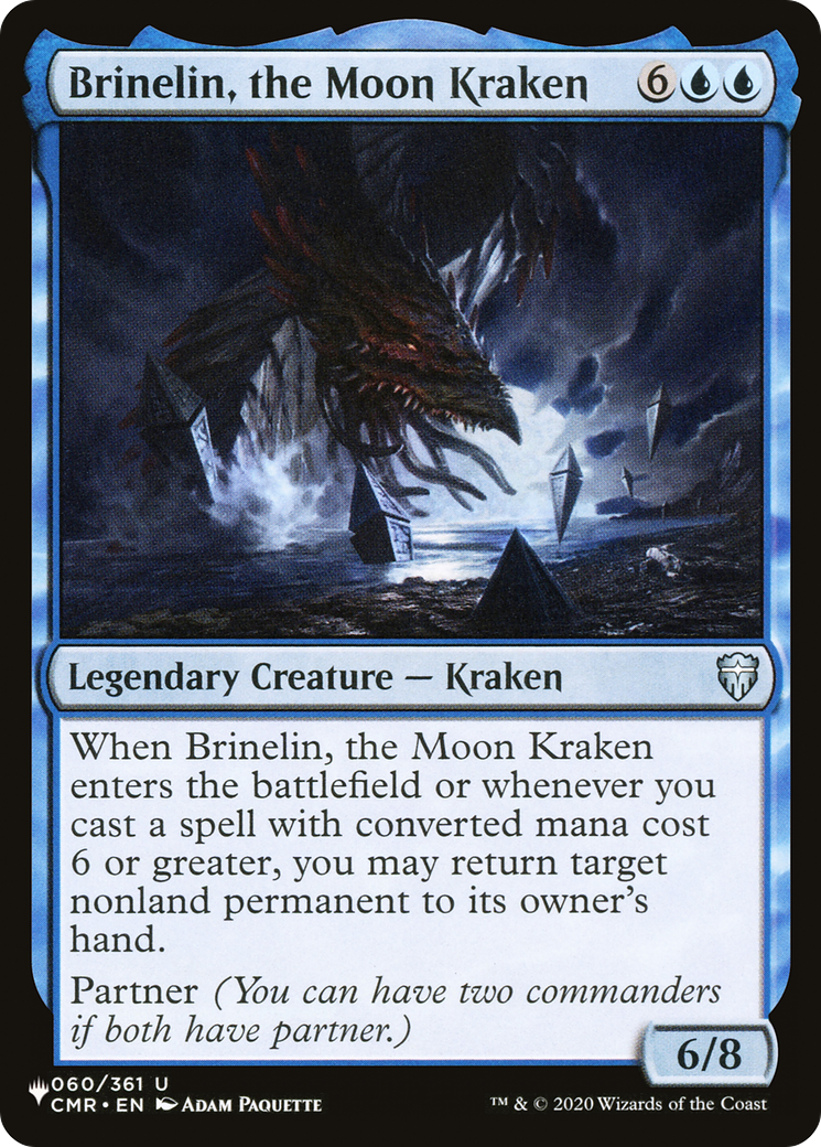 Magic: The Gathering - Brinelin, the Moon Kraken - The List