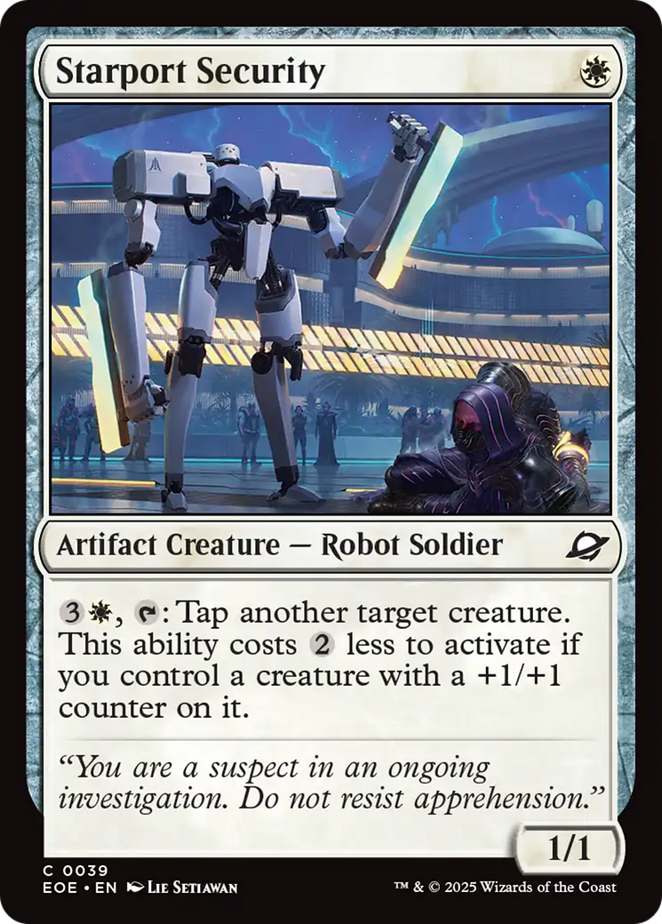 Magic: The Gathering - Starport Security - Edge of Eternities