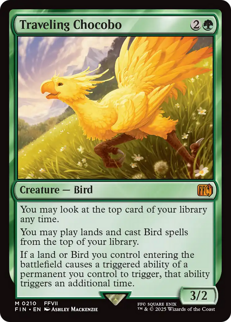 Magic: The Gathering - Traveling Chocobo - Final Fantasy