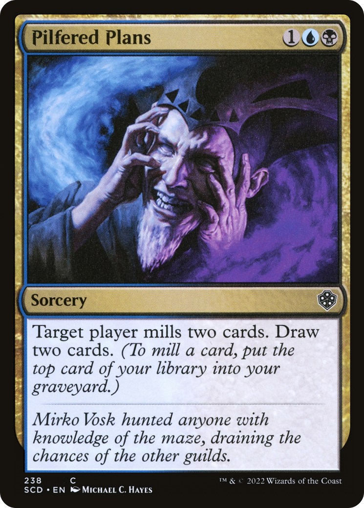 Magic: The Gathering - Pilfered Plans - Starter Commander Decks
