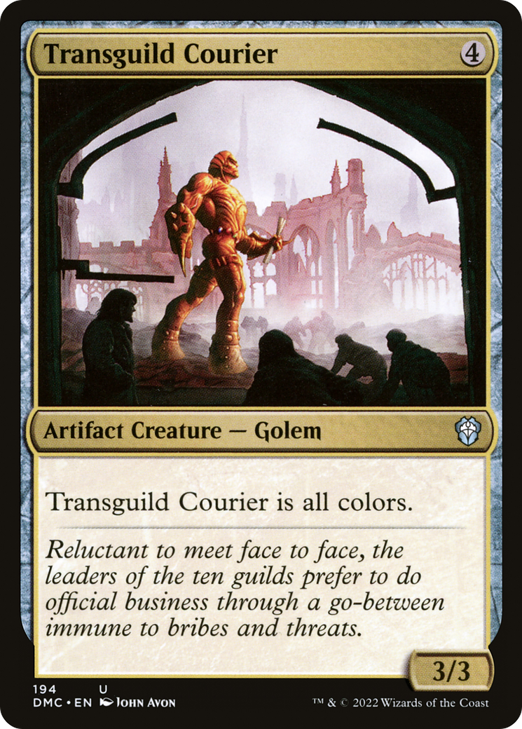 Magic: The Gathering - Transguild Courier - Dominaria United Commander