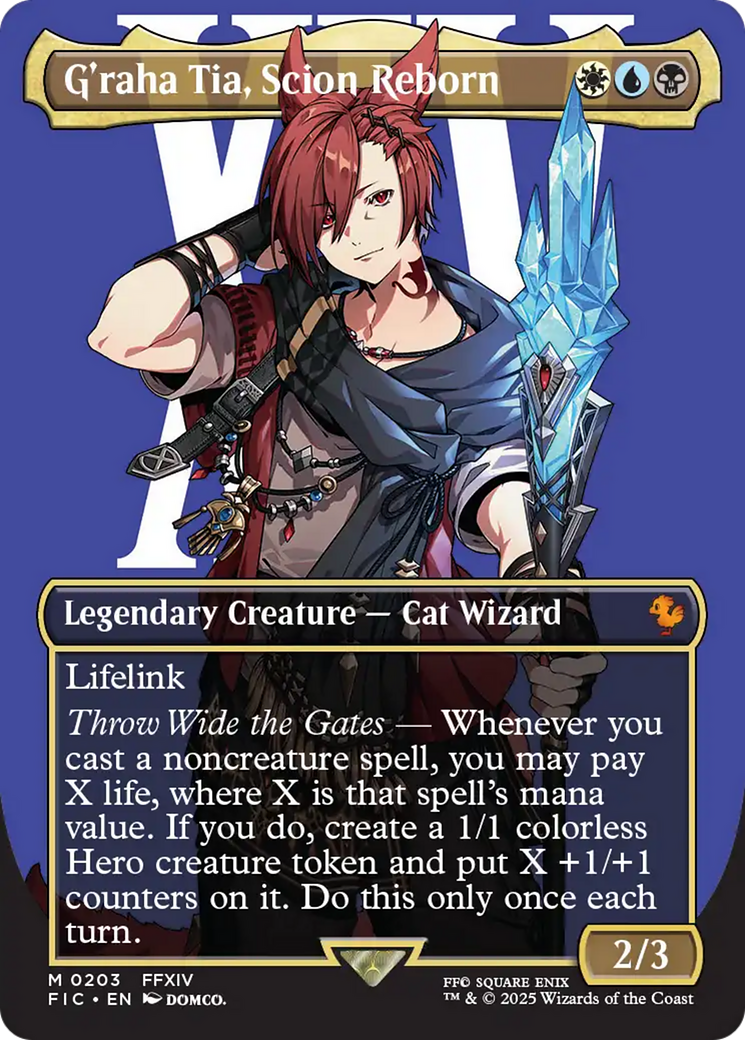 Magic: The Gathering - G'raha Tia, Scion Reborn - Final Fantasy Commander