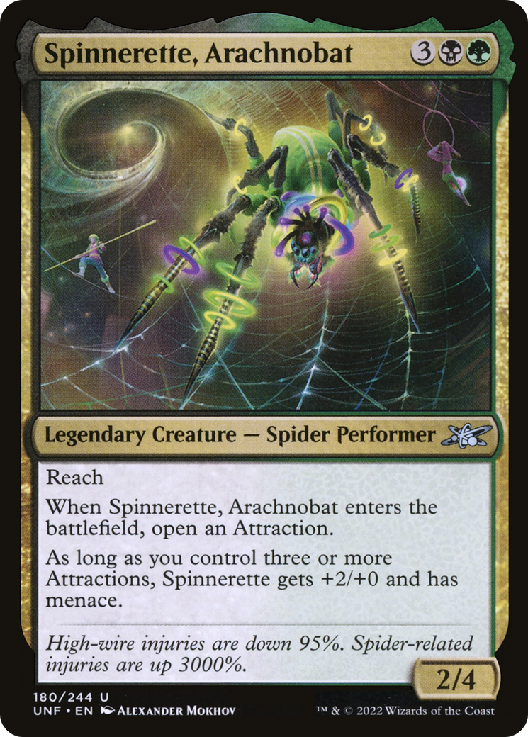 Magic: The Gathering - Spinnerette, Arachnobat - Unfinity