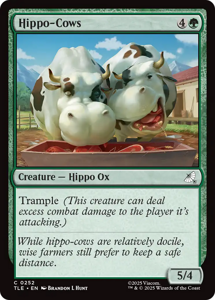 Magic: The Gathering - Hippo-Cows - Avatar: The Last Airbender Eternal