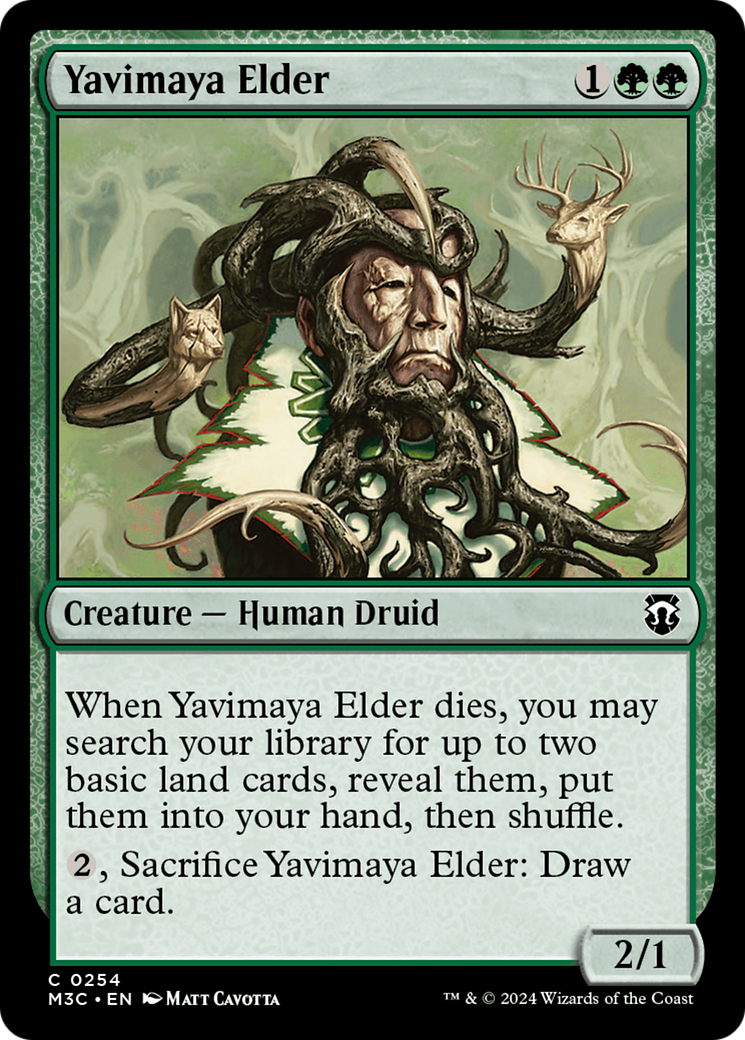 Magic: The Gathering - Yavimaya Elder - Modern Horizons 3 Commander
