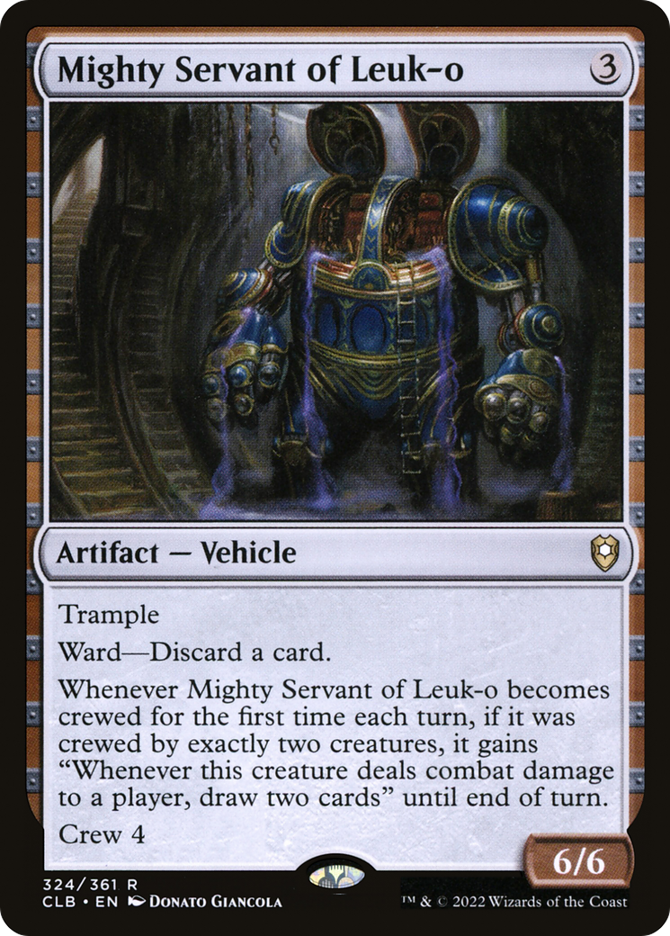 Magic: The Gathering - Mighty Servant of Leuk-o - Commander Legends: Battle for Baldur's Gate