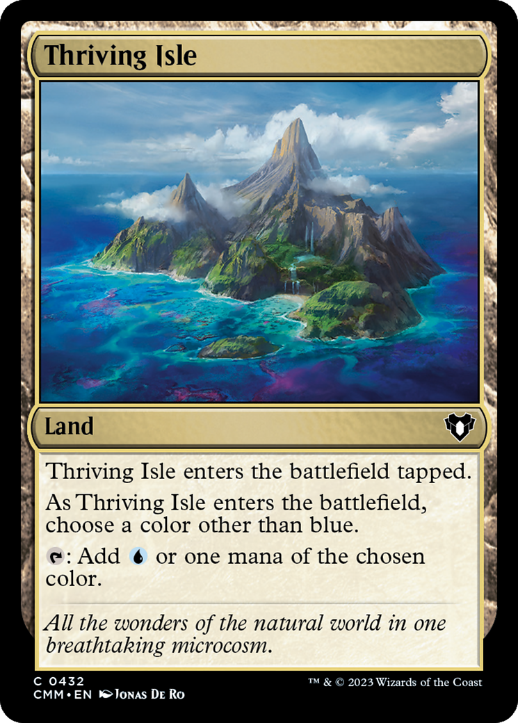 Magic: The Gathering - Thriving Isle - Commander Masters