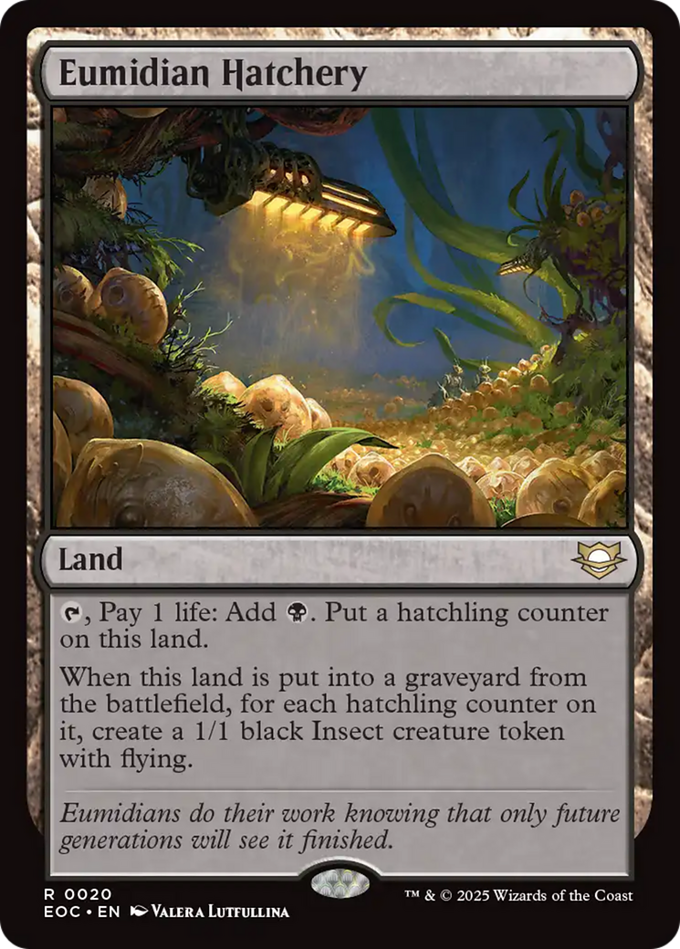 Magic: The Gathering - Eumidian Hatchery - Edge of Eternities Commander