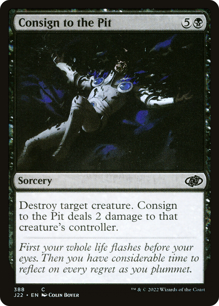 Magic: The Gathering - Consign to the Pit - Jumpstart 2022
