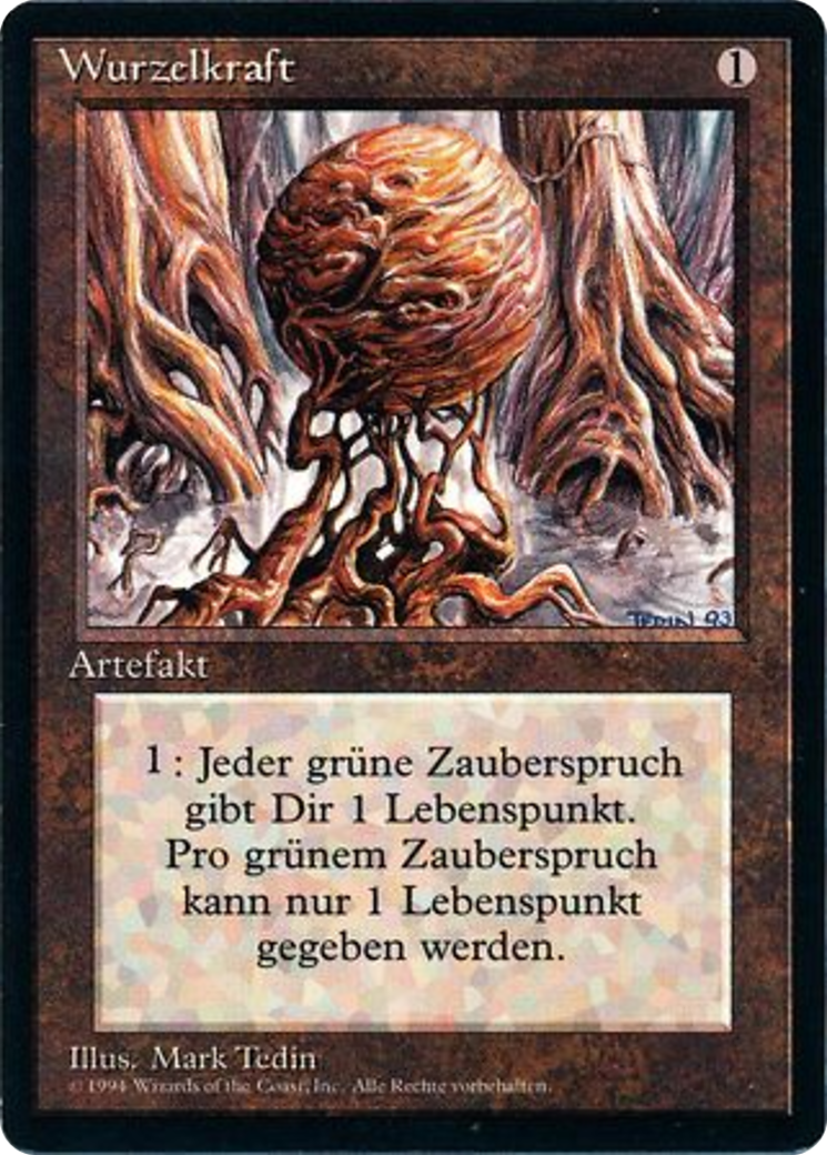 Magic: The Gathering - Wurzelkraft - Foreign Black Border