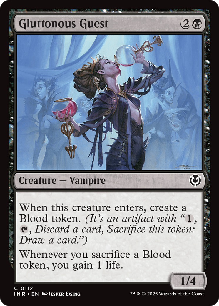 Magic: The Gathering - Gluttonous Guest Foil - Innistrad Remastered