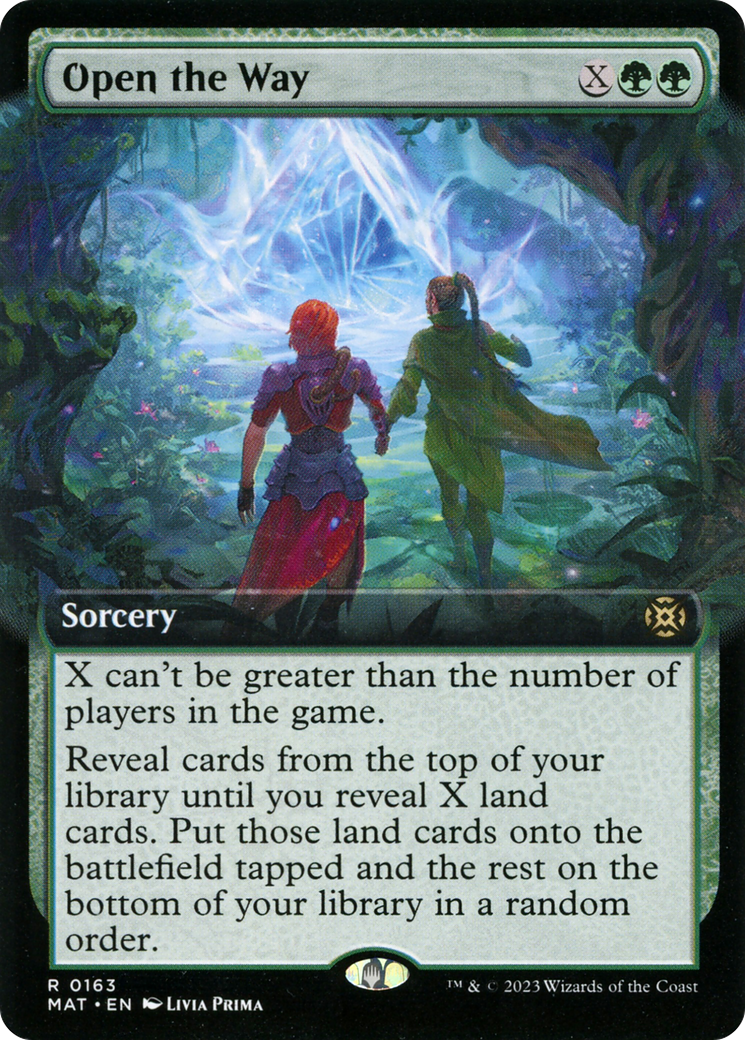 Magic: The Gathering - Open the Way Foil - March of the Machine: The Aftermath