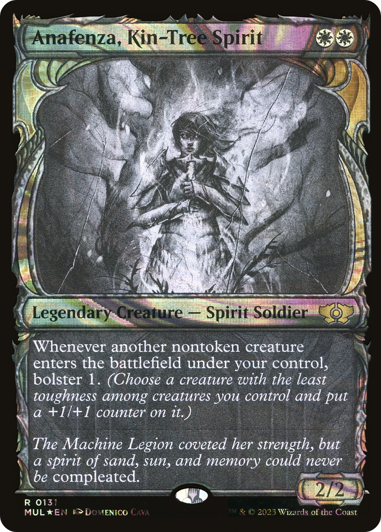 Magic: The Gathering - Anafenza, Kin-Tree Spirit Foil - Multiverse Legends
