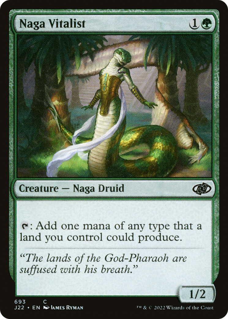 Magic: The Gathering - Naga Vitalist - Jumpstart 2022