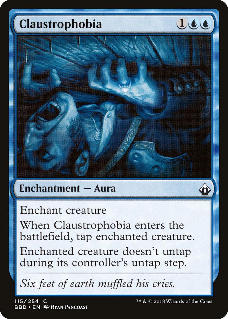 Magic: The Gathering - Claustrophobia Foil - Battlebond