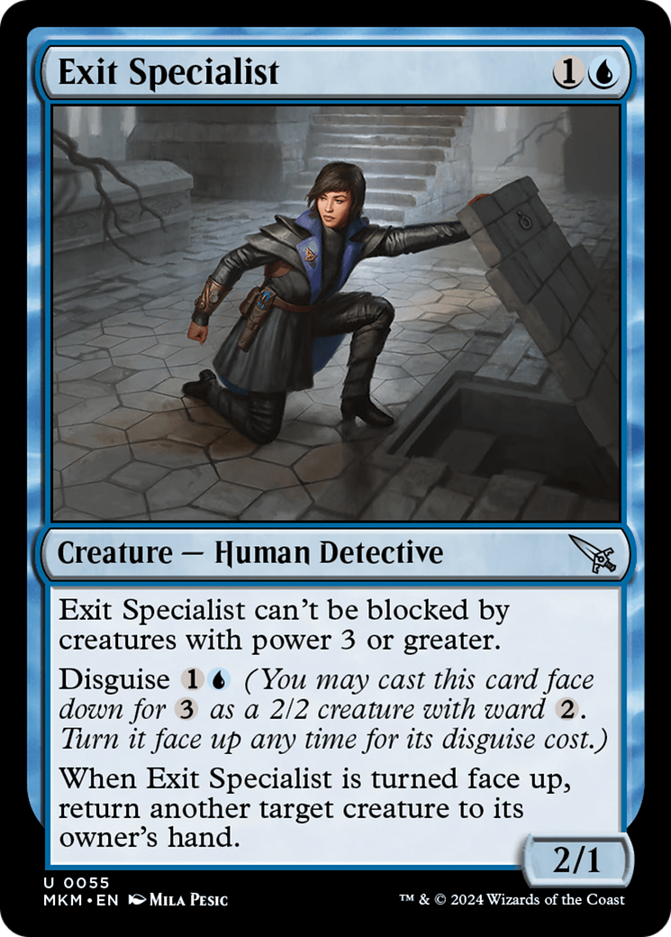 Magic: The Gathering - Exit Specialist Foil - Murders at Karlov Manor