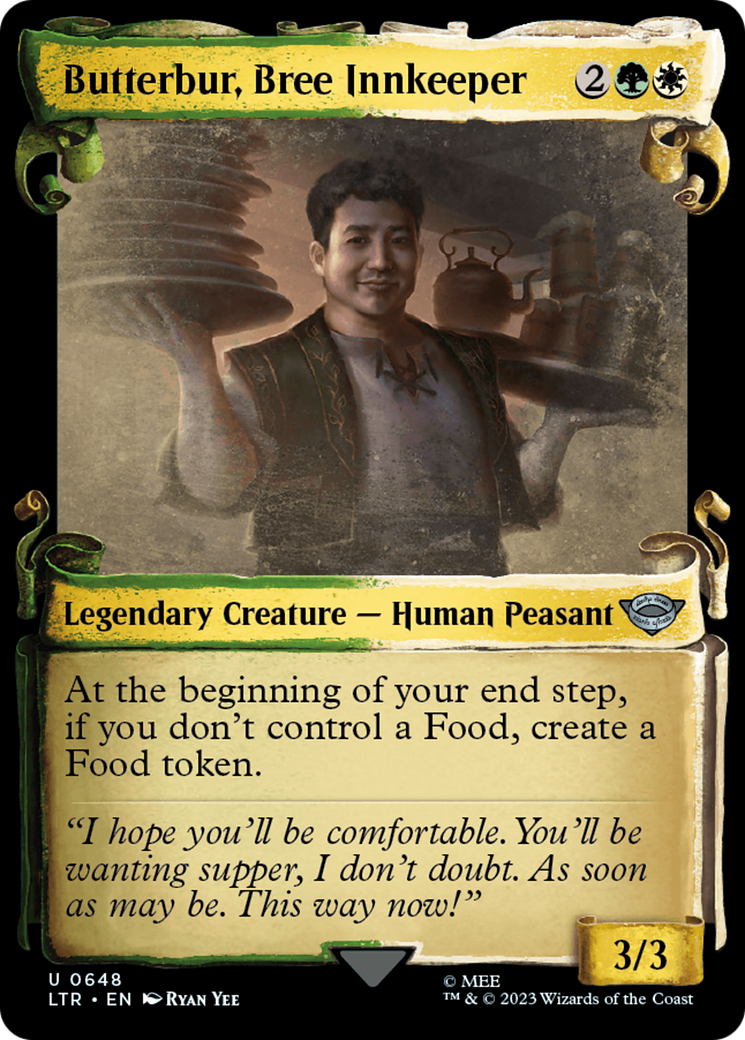 Magic: The Gathering - Butterbur, Bree Innkeeper Foil - The Lord of the Rings: Tales of Middle-earth