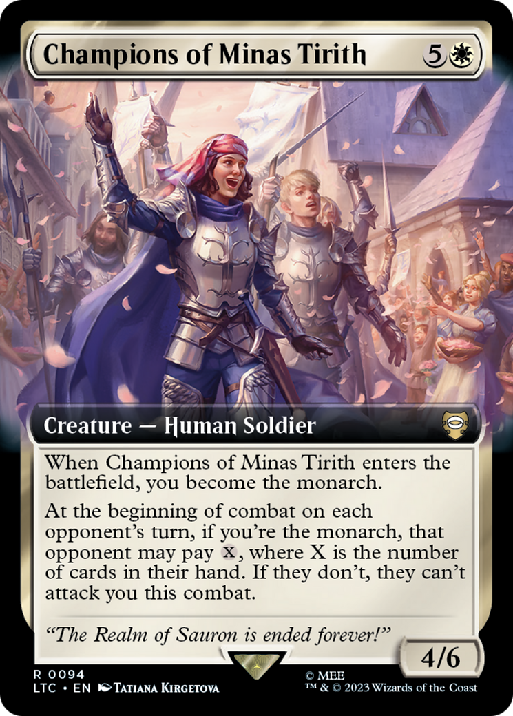 Magic: The Gathering - Champions of Minas Tirith - Tales of Middle-earth Commander